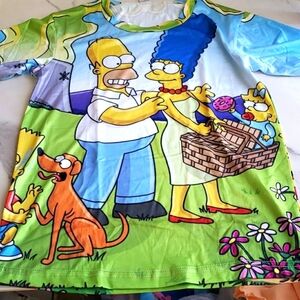 The Simpson's Short Sleeve Graphic T-Shirt Size XS